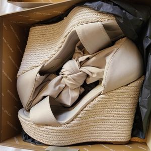 Donald j pliner wrap ankle platform espadrille